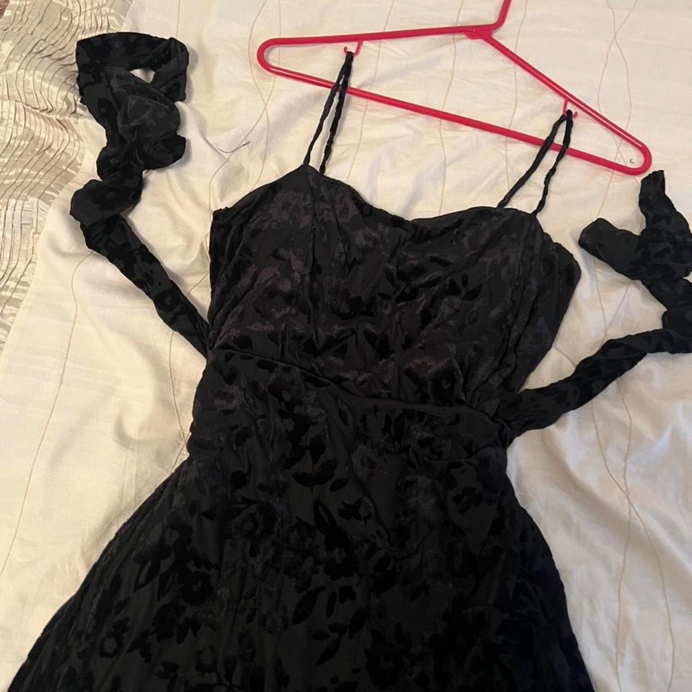 Free People Intimate Black Lace Dress